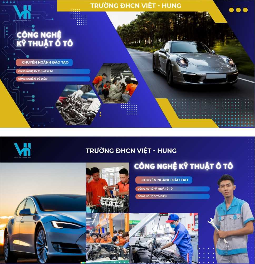 Ngành KỸ THUẬT Ô TÔ - chuyên ngành Kỹ thuật ô tô